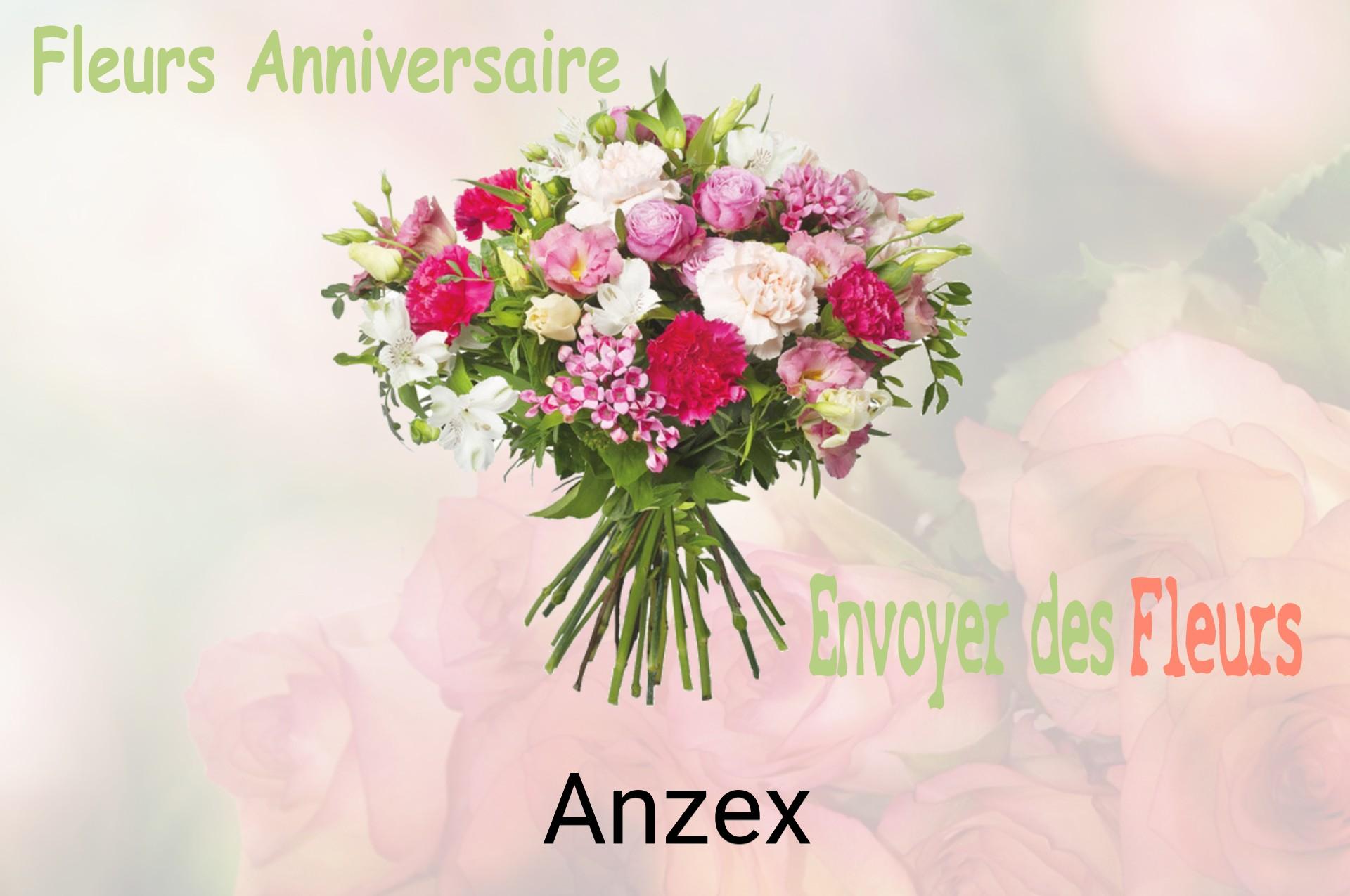 Bouquet de fleurs d’anniversaire livré à Anzex