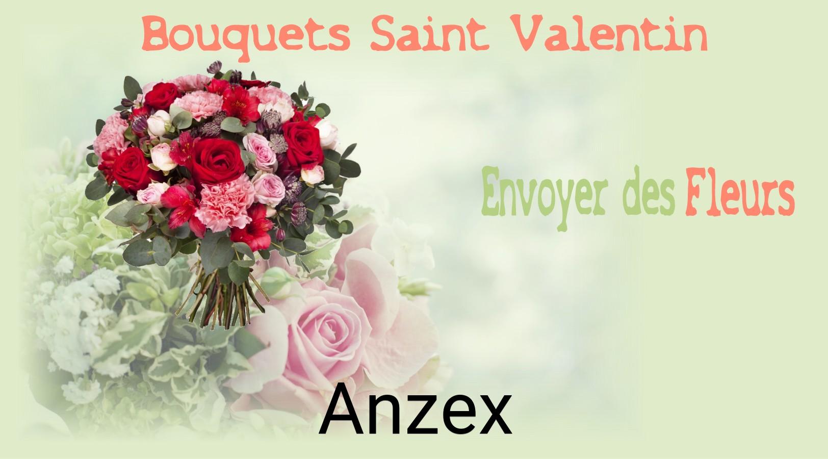 Roses de Saint-Valentin livrées à Anzex